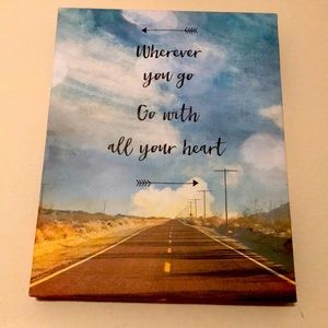 Travel canvas artwork